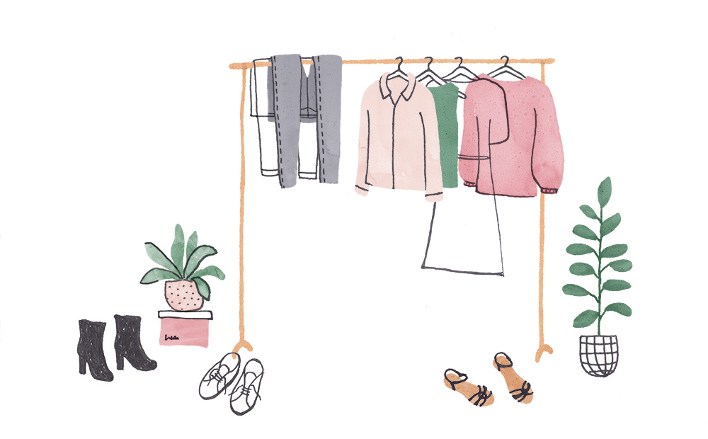 kleding ontspullen