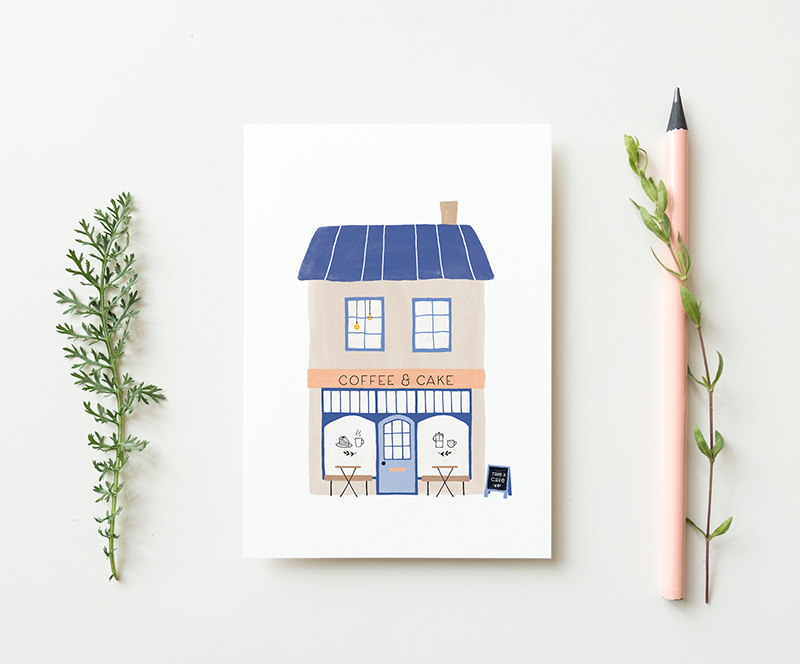 kaart koffietentje