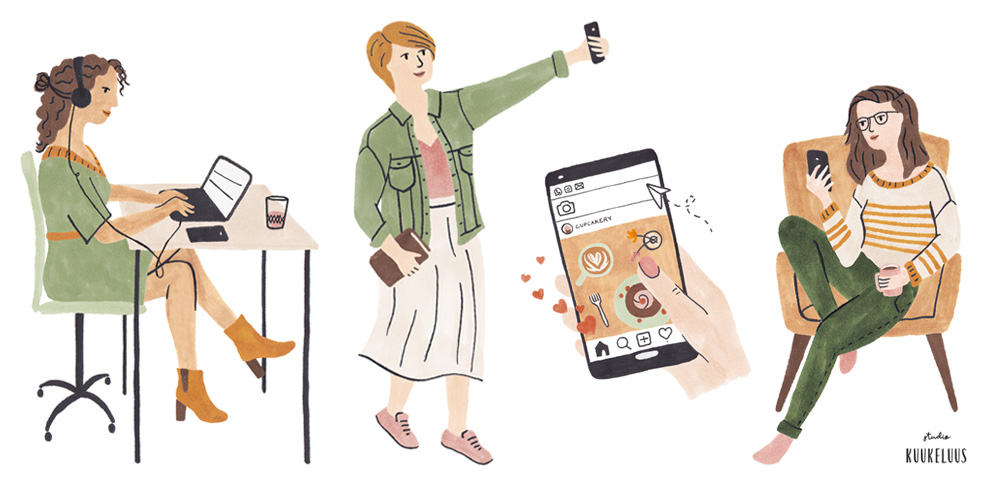 illustratie screentime