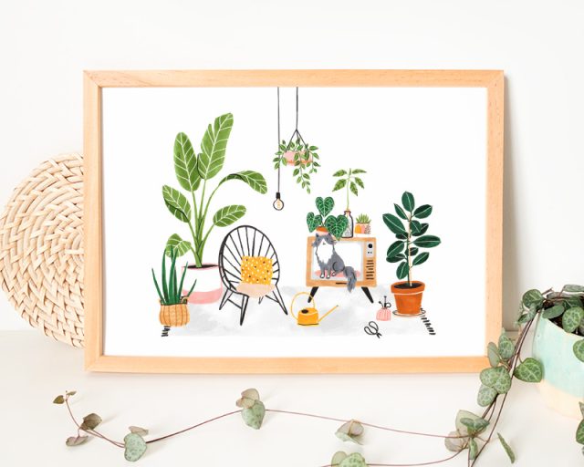 A4 Poster Urban jungle